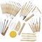 7 Elements 42-Piece Pottery, Clay and Sculpting Tool Set, Complete Kit for Modeling, Carving, and Ceramics